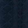 Dark Blue Chikankari Printed Kurta Set